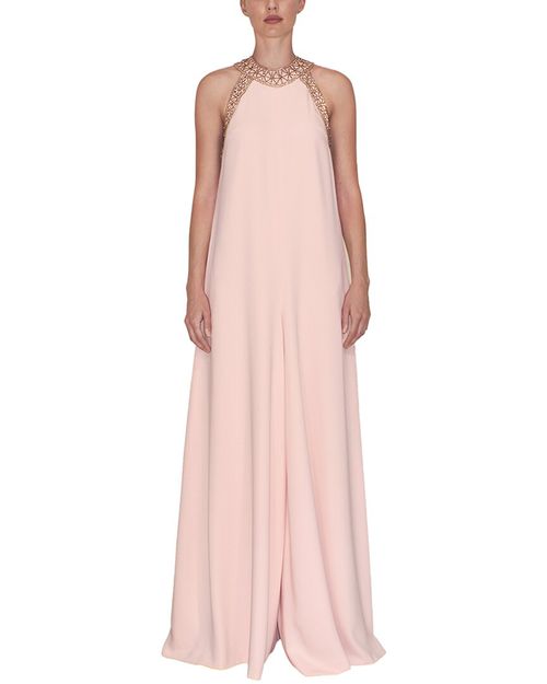 Reem Acra Sleeveless Wide Leg Jumpsuit