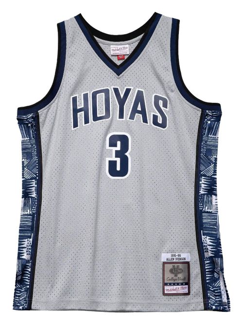 X NCAA Georgetown Hoyas Allen Iverson Swingman tank top - Grey