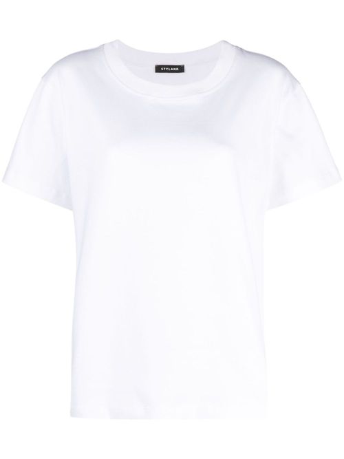 Short-sleeve cotton T-shirt - White