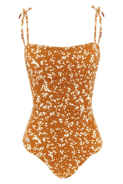 One-Piece Swimsuit Off The Shoulder
