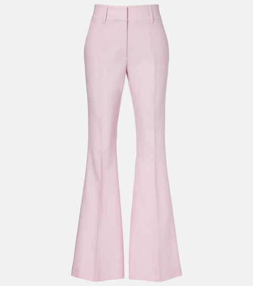 Rhein wool flared pants