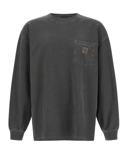 Organic Cotton Loose Pocket T-Shirt — Black