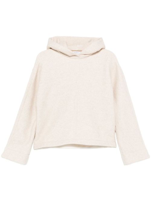 Stretch-cotton Hooded Sweatshirt