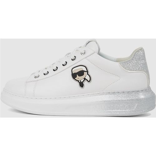 Karl Lagerfeld - Ikon Nft Kapri Ombre Sneakers, Damen, Weiss, Größe