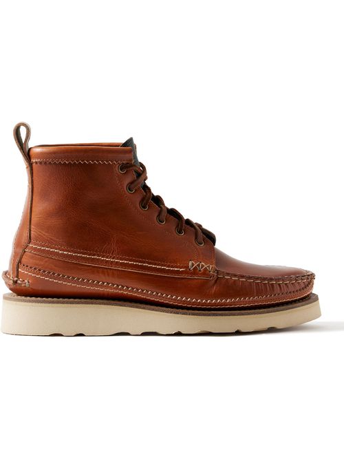 Maine Guide Leather Boots