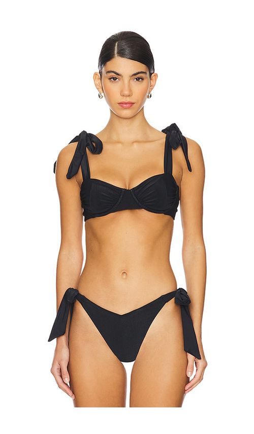 BEACH RIOT Delilah Top in Black. -  XL also in L, M