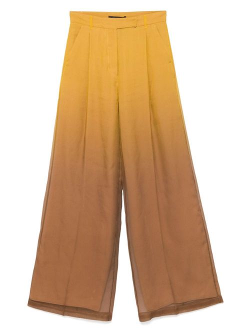 Yellow Baffo trousers