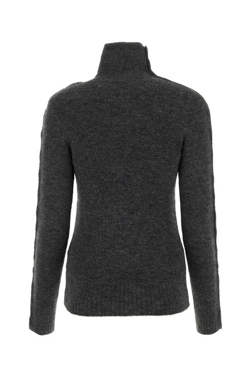 Anthracite Nylon Blend Malo Sweater