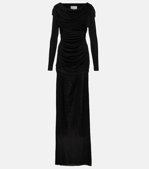Ruched gown