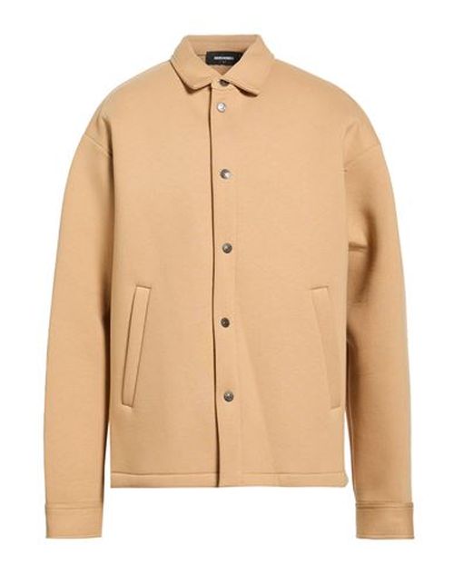 Man Jacket Camel Size L Cotton