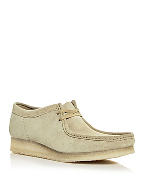Wallabee suede loafers