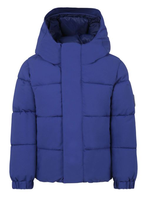 Hooded puffer jacket - Blue