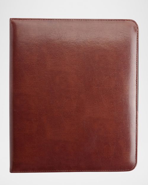 Personalized Leather 1" Ring Binder