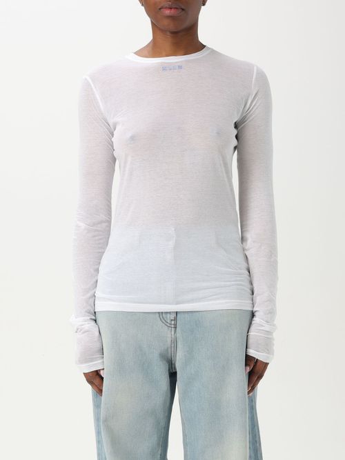T-Shirt MSGM Woman color White