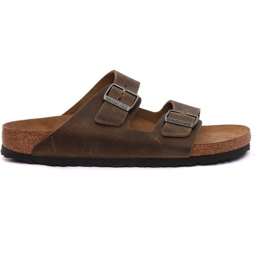 Birkenstock Arizona Sfb Faded Khaki, Oiled Leather
