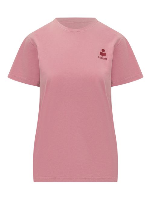Pink Logo Crew Neck T-Shirt