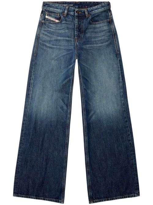 D-Sire 1996 low-rise wide-leg jeans - Blue