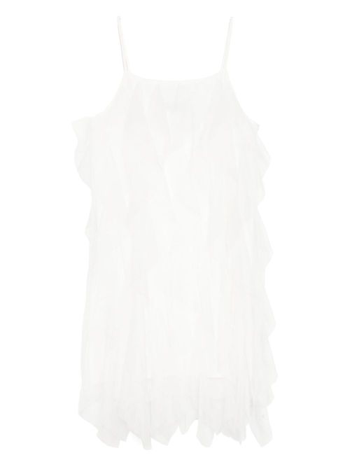 Sleeveless dress - White