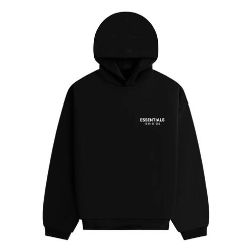 SS25 Cargo Fleece Hoodie 'Black'