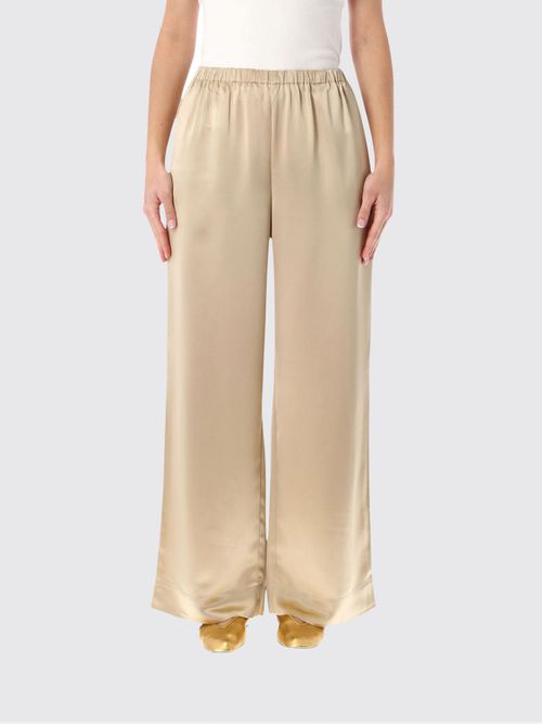 Pants Woman color Gold