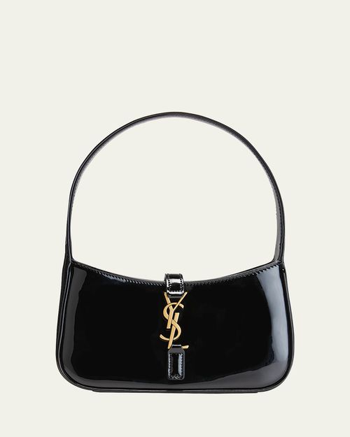 Le 5 A 7 Mini YSL Shoulder Bag in Patent Leather