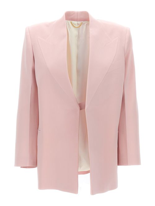 Single-breasted blazer jacket