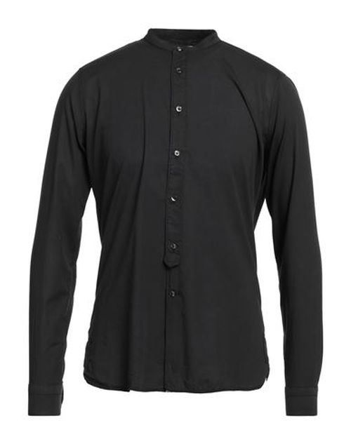 Man Shirt Black Size 15 Cotton