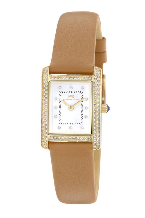 Karolina Women's Diamond Watch with Topaz Set Bezel, 1084CKAL