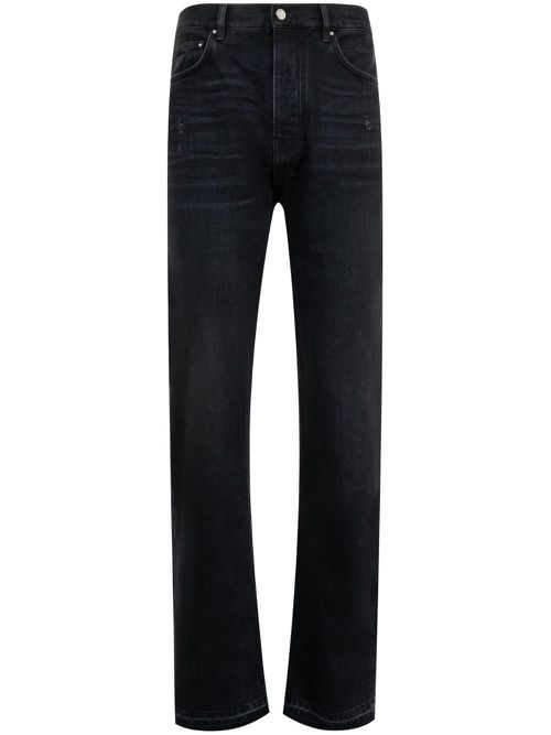 Straight-leg jeans - Black