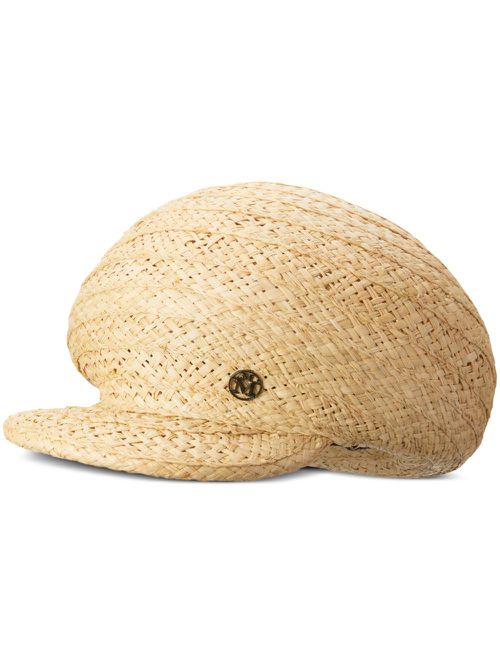 Maison Michel Kris baker boy hat - Neutrals