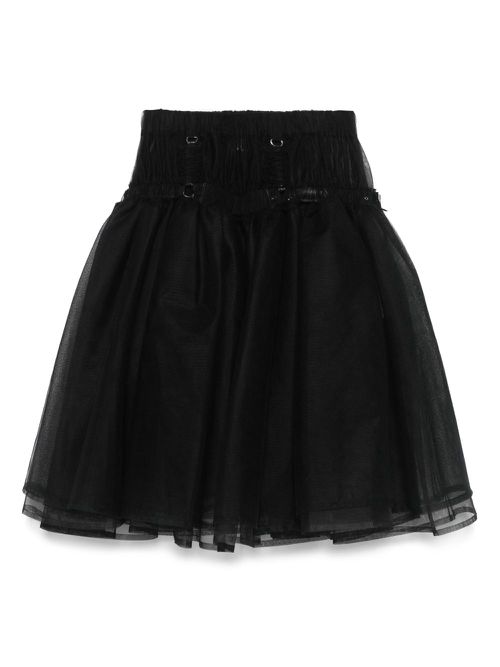 Tulle midi skirt - Black