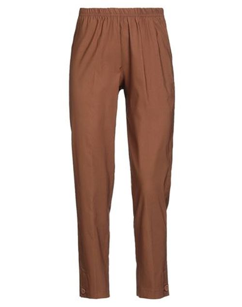 Woman Pants Brown Size M Viscose, Nylon, Elastane