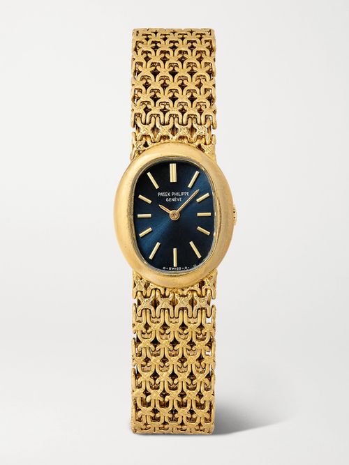 + Patek Philippe Vintage 1980s Ellipse Hand-wound 18-karat Gold Watch, Ref. 4198/1 (6.5'' Wrist) - One size