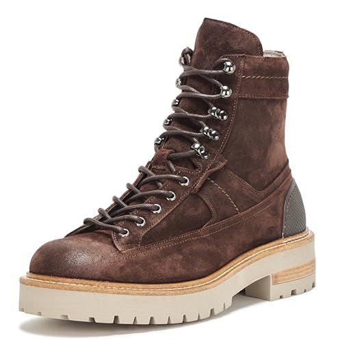 AllSaints Men's Hank CMBT Suede Boot Combat