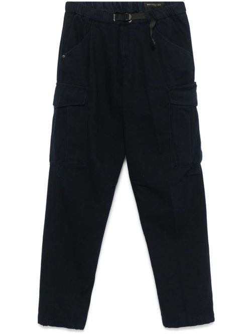 Belted cargo pants - Blue