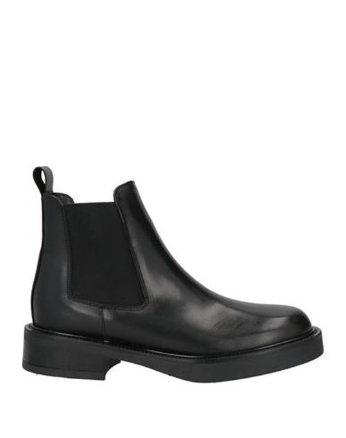 Ovyé Woman Ankle boots Black Size 10 Calfskin