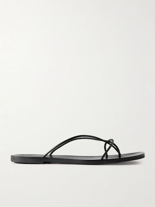 Leather Sandals - Black