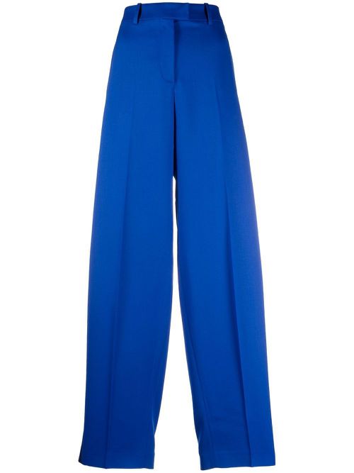 Wide-leg trousers - Blue