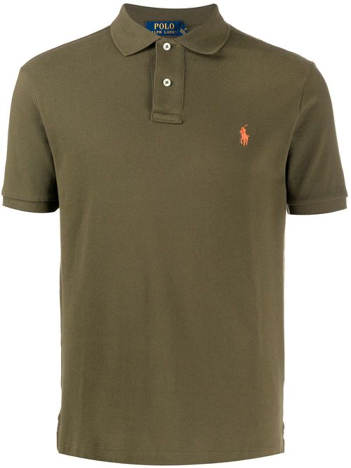 Piqué polo shirt - Green