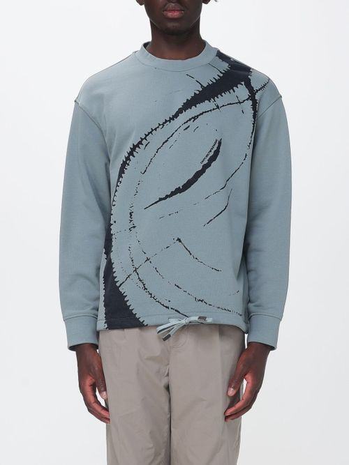 Sweater Men color Gnawed Blue