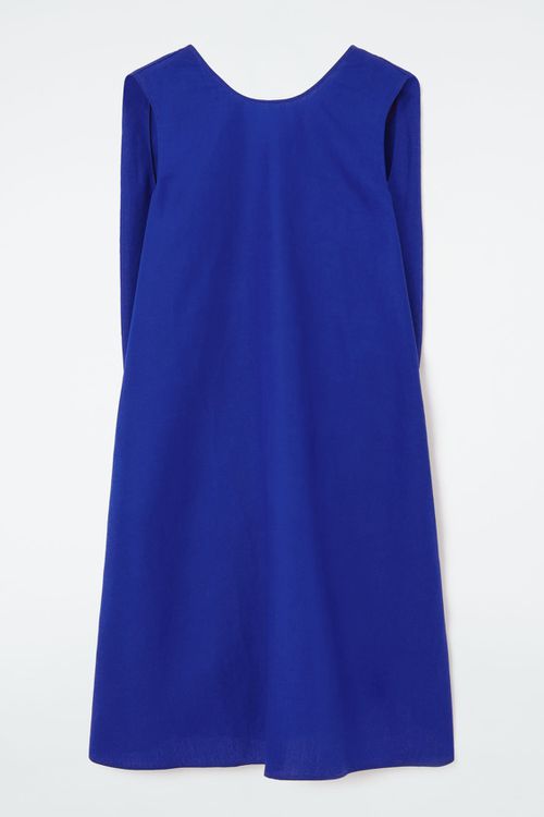 TWIST-DETAIL MINI DRESS