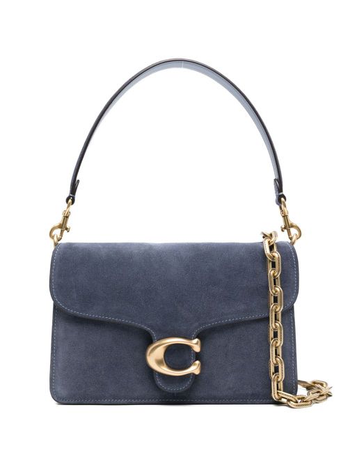 Tabby Suede Leather Shoulder Bag