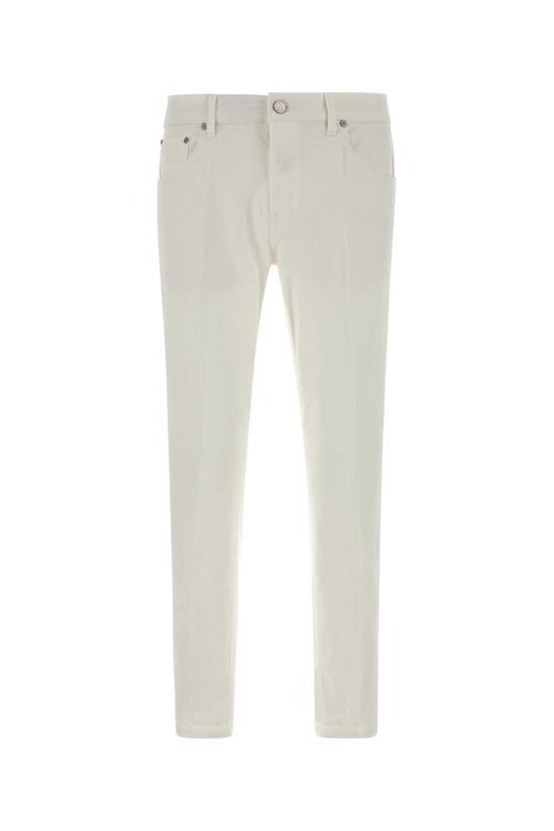 Cinque Tasche Jeans — White