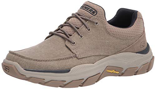 SKECHERS Mens Respected - Loleto Moc Toe Bungee Lace Slip On