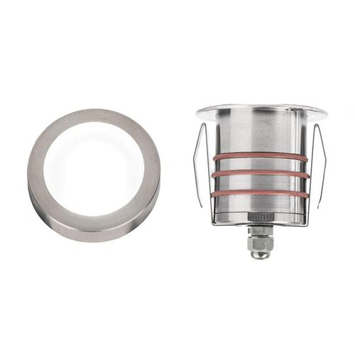 WAC Lighting 1-Light LED 2" 12V Indicator Light in Stainless Stee