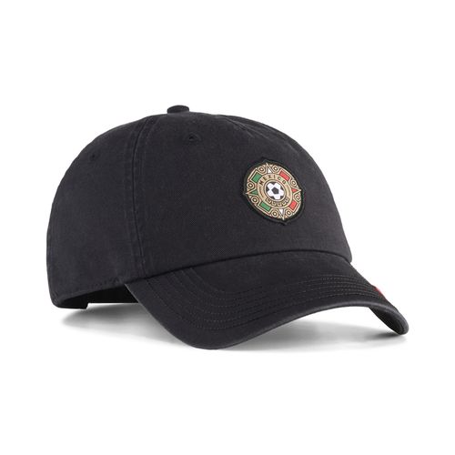 PUMA Mexico Soccer Fanwear Adjustable Hat in Black