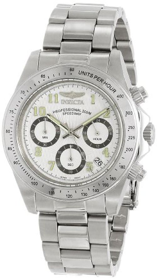 Speedway Chronograph White Dial Mens Watch 17023