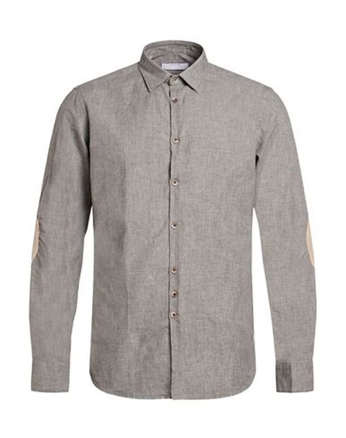 Man Shirt Grey Size 15 Cotton