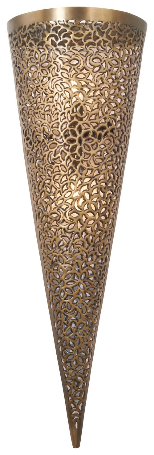 Gilded Brass Wall Sconce from the Moradabad Collection