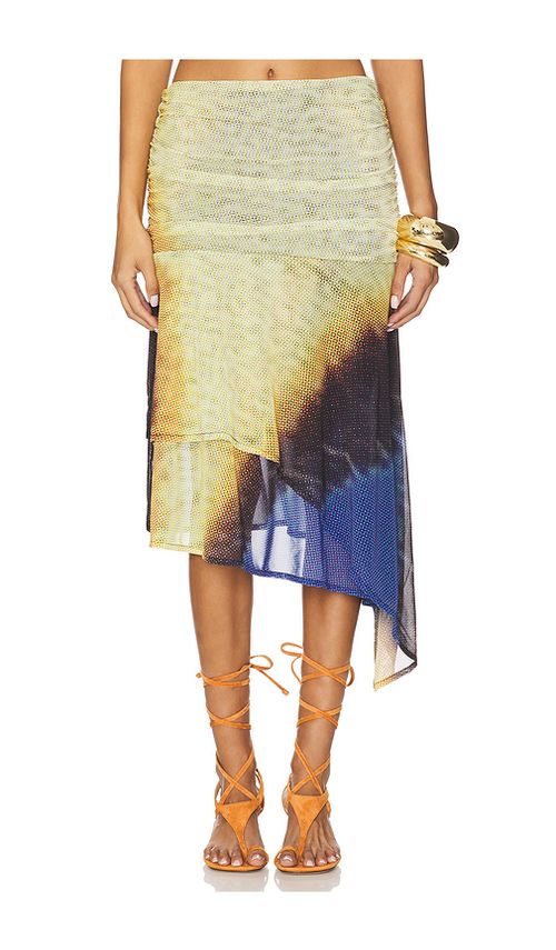 Feners Festa Skirt Night in Cream. L. Also in S, XS